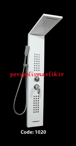 پنل دوش سفیدکروم کد 1020