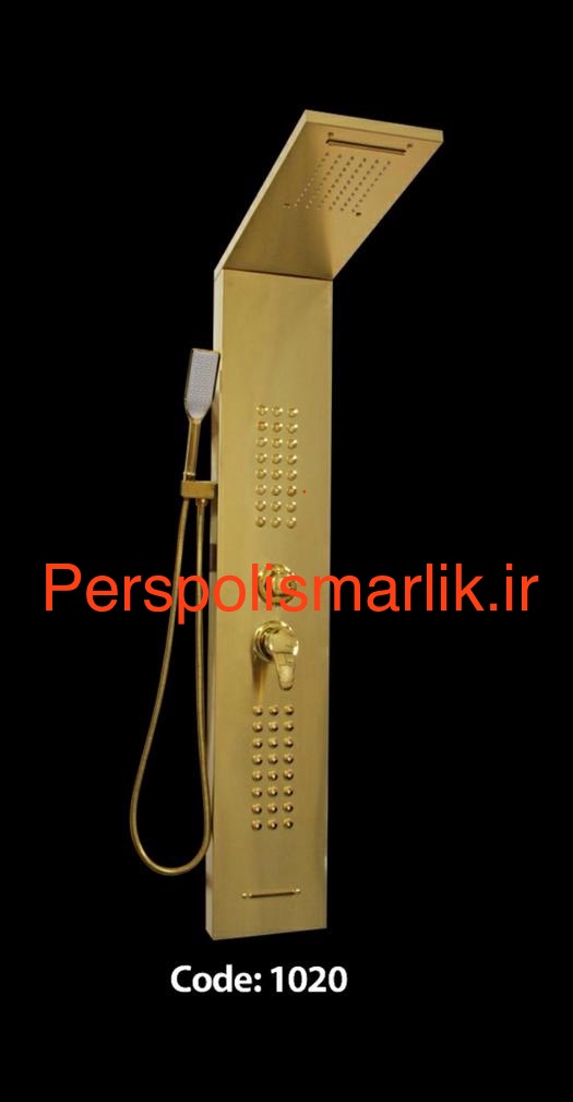 پنل دوش طلا مات مدل ۱۰۲۰
