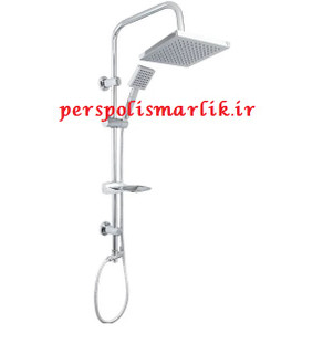 علم دوش حمام مدل موج کروم (ضمانت دار)