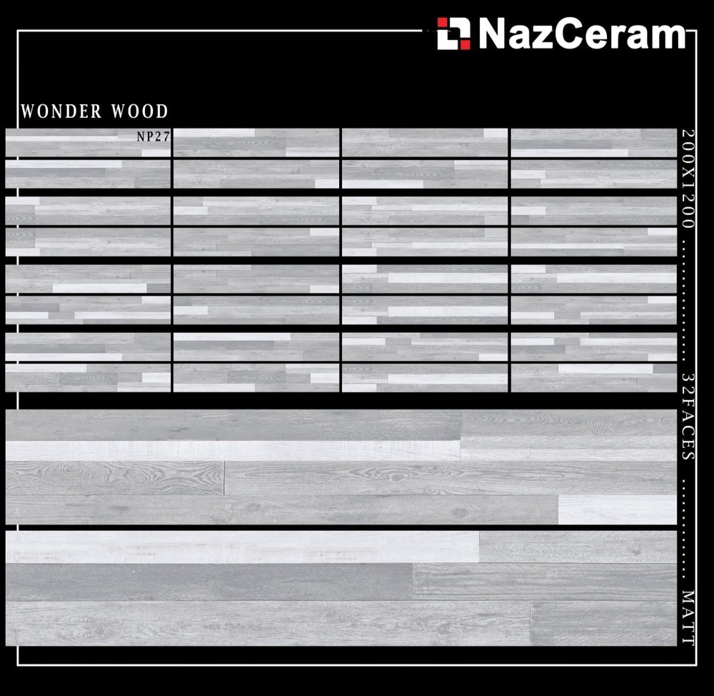 سرامیک پارکتی ناز سرام مدل Wonder Wood(Np27)