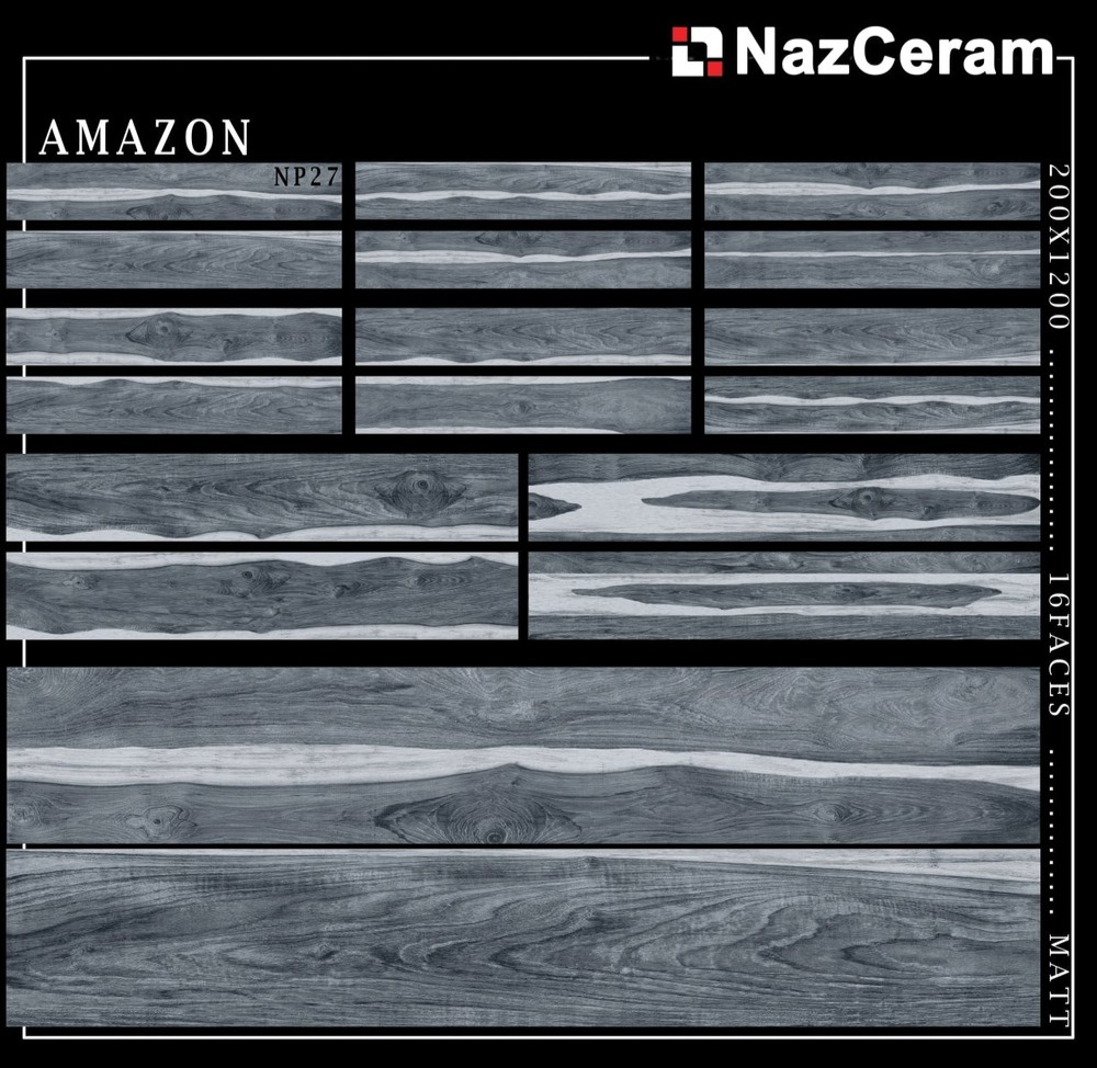 سرامیک پارکتی ناز سرام مدل Amazon(Np27)