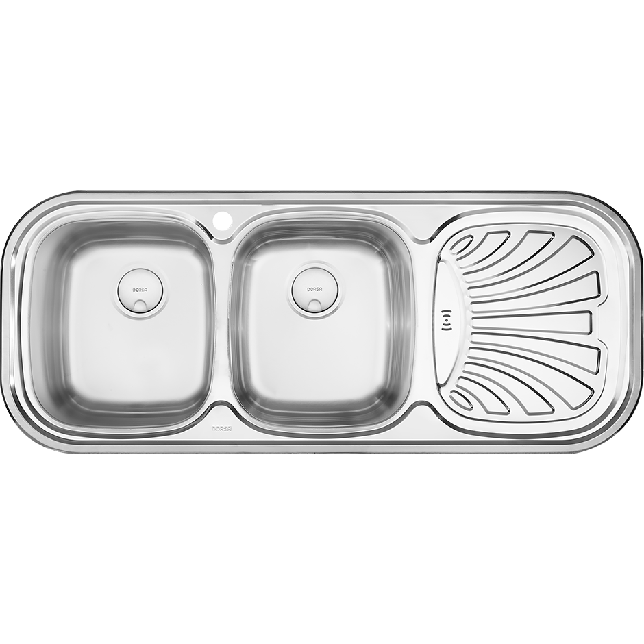 سینک ظرفشویی فانتزی توکار درسا مدل DS 3104-120