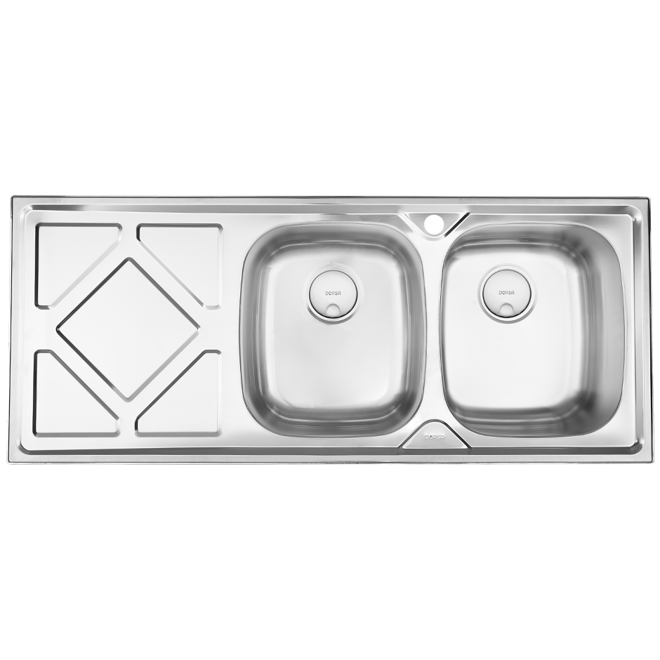 سینک ظرفشویی فانتزی توکار درسا مدل DS3108-120
