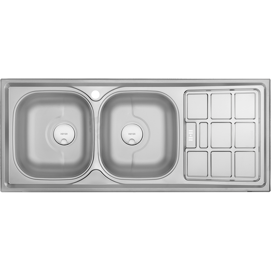 سینک ظرفشویی نیمه فانتزی توکار درسا مدل DS3305-120