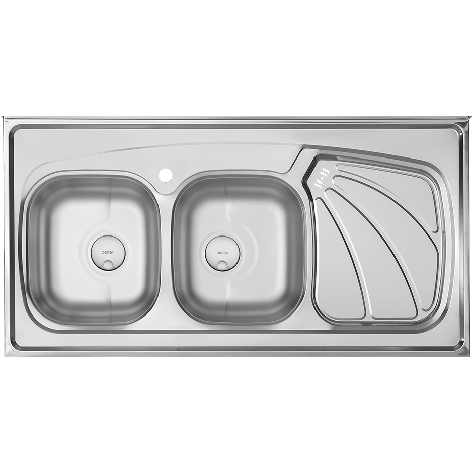 سینک ظرفشویی نیمه فانتزی روکار درسا مدل DS3410-120