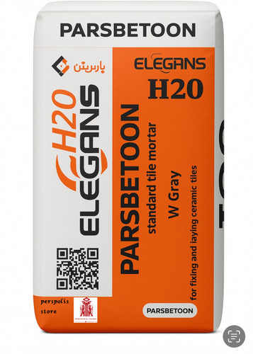چسب پودری پرسلان پارس بتن H20 ( الیاف دار)