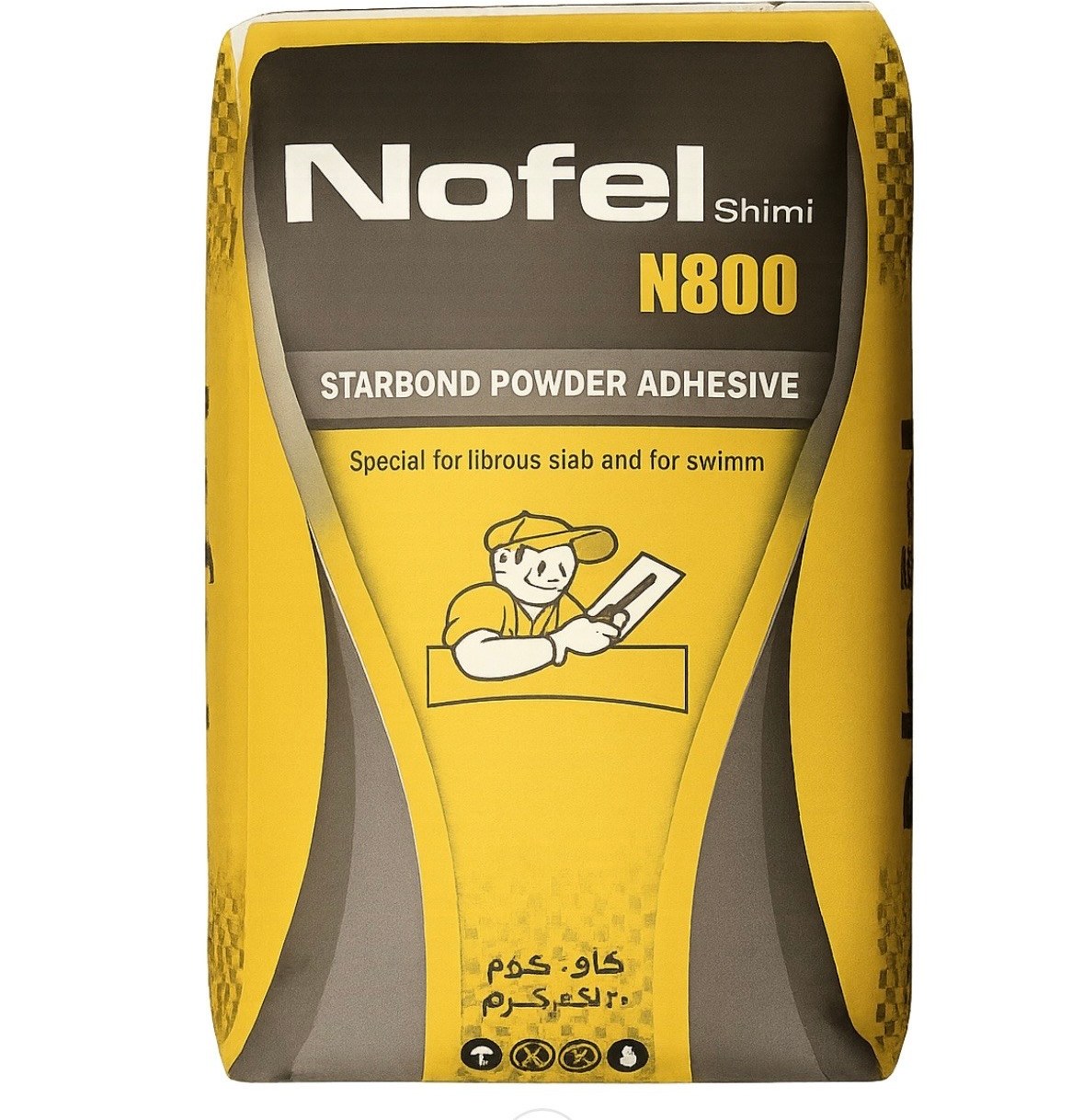 چسب کاشی پودری نوفل مدل N800